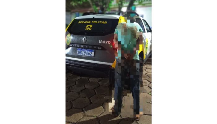 Quedas – Homem é preso após ameaçar de morte companheira e agredir policiais